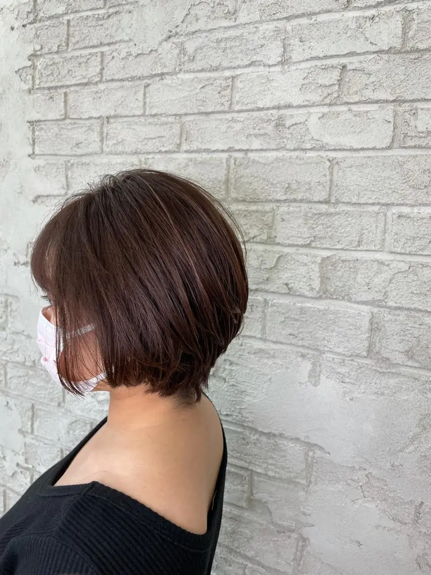 ショート カラー ブリーチ ケアブリーチ ハイライトカラー ピンクカラー ハイライト ブリーチ特化 ハイトーンRYOYAのヘアスタイル