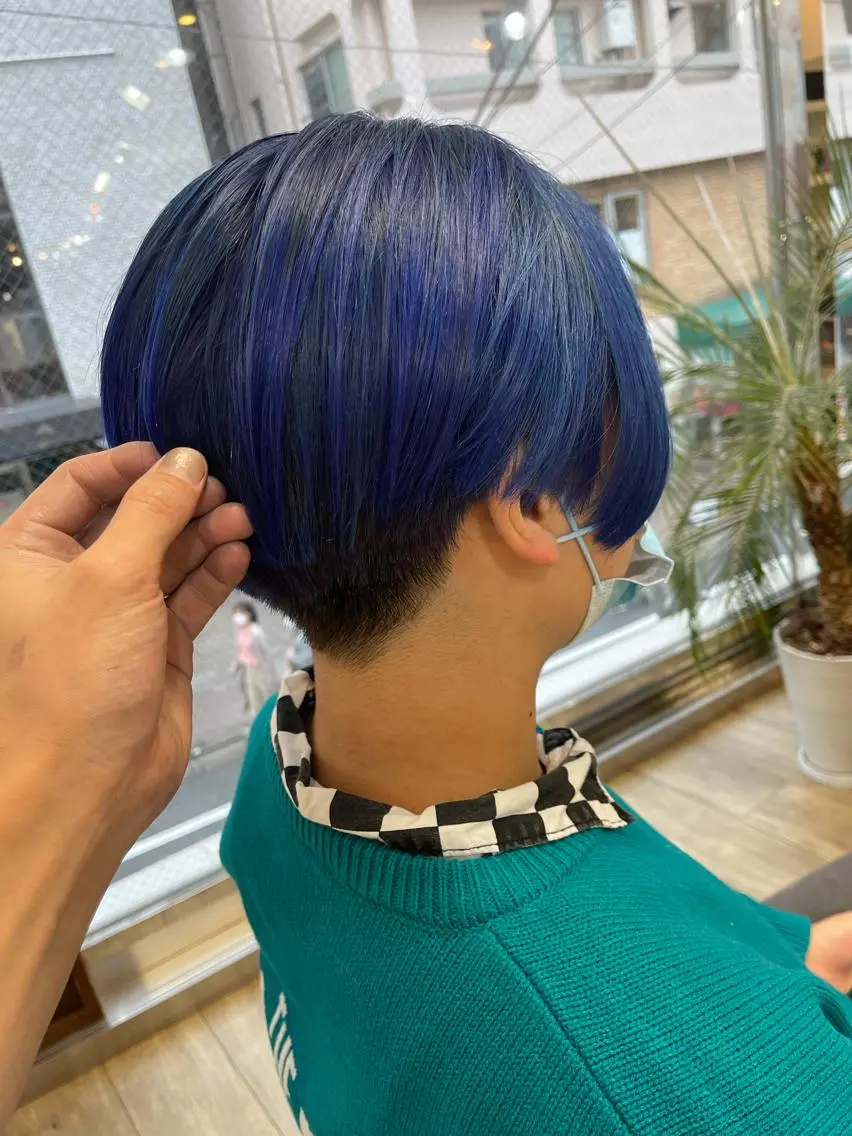カラー 四ッ井 翔のヘアスタイル
