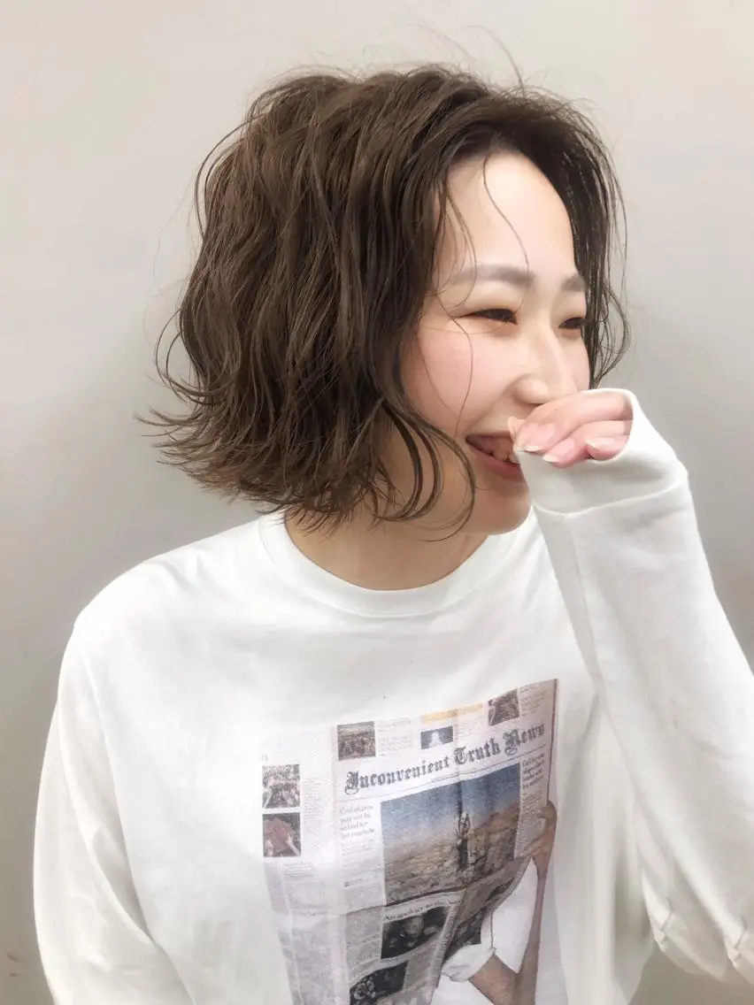 ショート カラー ヘアカラー 関 京磨のヘアスタイル