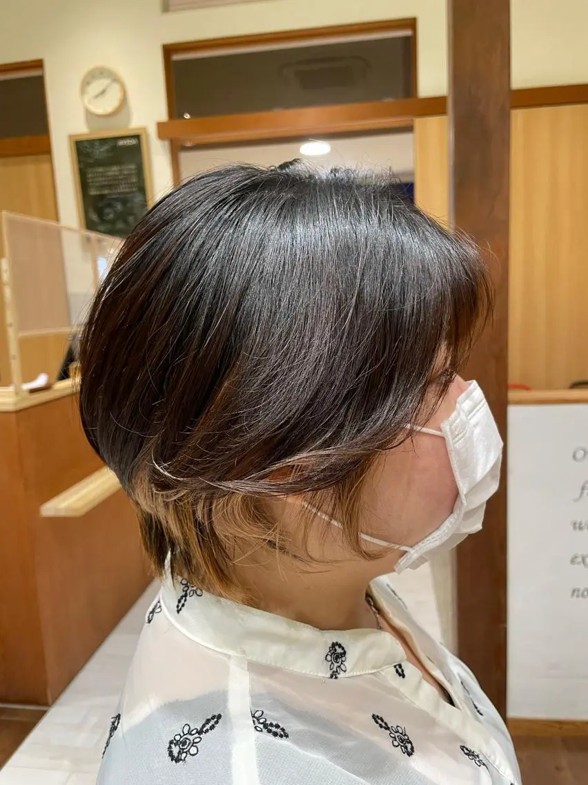 ショート 🍀小顔ショート🍀 有賀祐貴のヘアスタイル