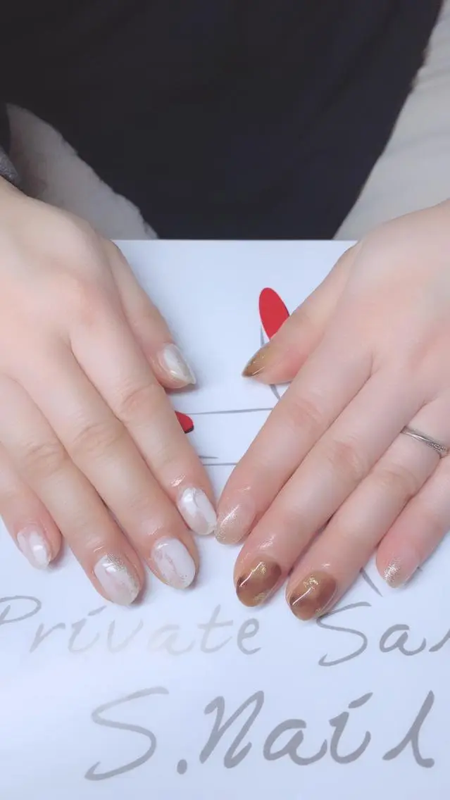 ネイル 大分S.Nail ⟡.*💠🫧のネイルデザイン