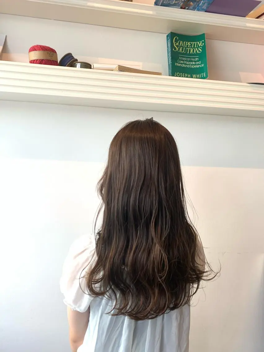 ロング カット ヘアカラー トリートメント ヘッドスパ ヘアセット 大宮/山口 竣也のヘアスタイル