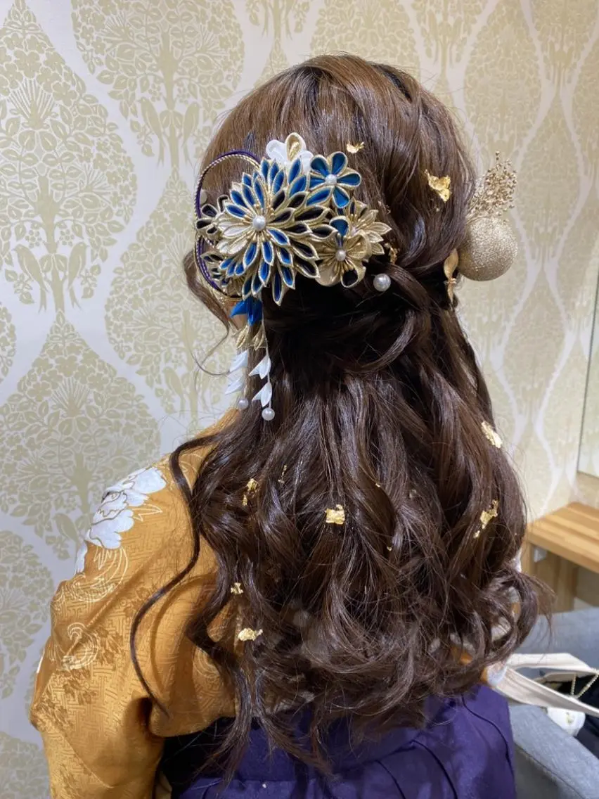 ヘアアレンジ ヘアセット天神駅直結 jrメンバーJUNのヘアスタイル