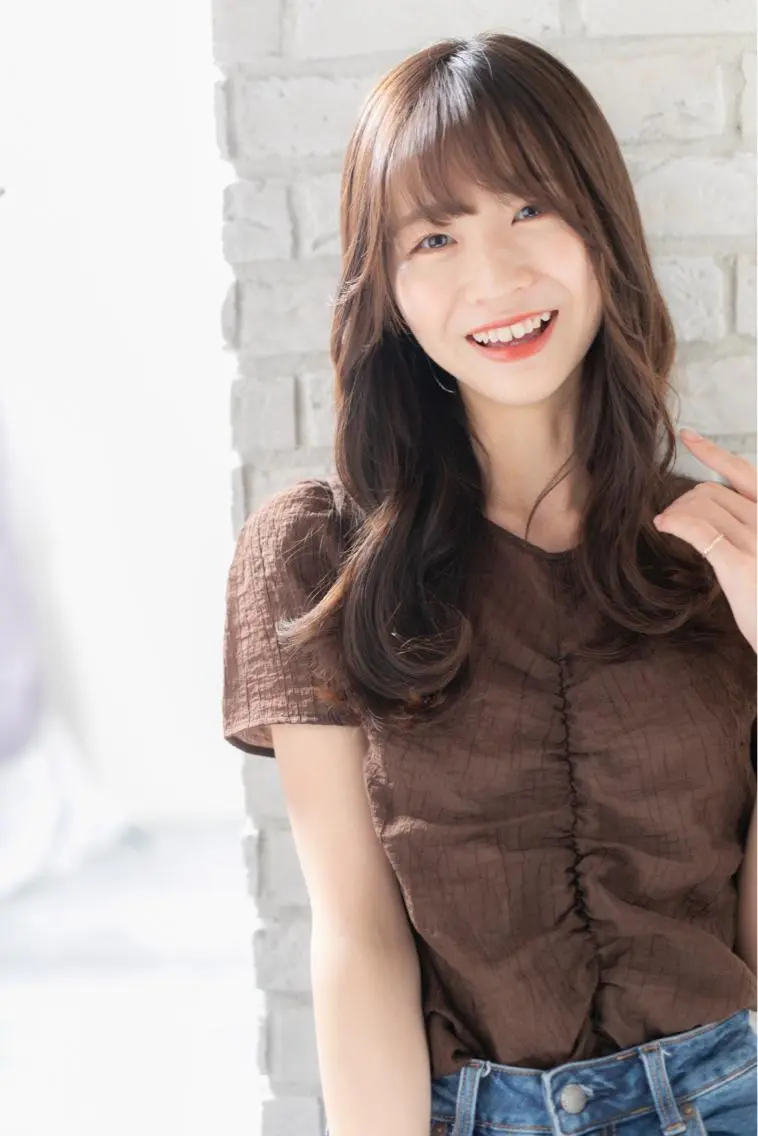 ロング パーマ 佐川 友里のヘアスタイル