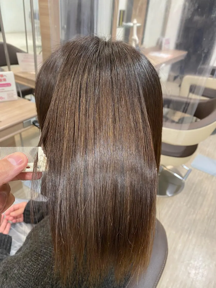 ミディアム カラー 谷尾 拓海のヘアスタイル