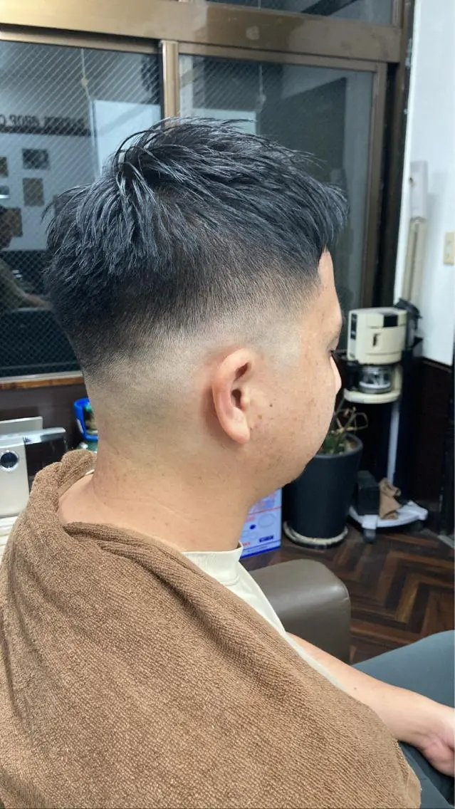 ショート メンズ フェードカット スキンフェード モデル募集中‼️ 安座間💈のヘアスタイル