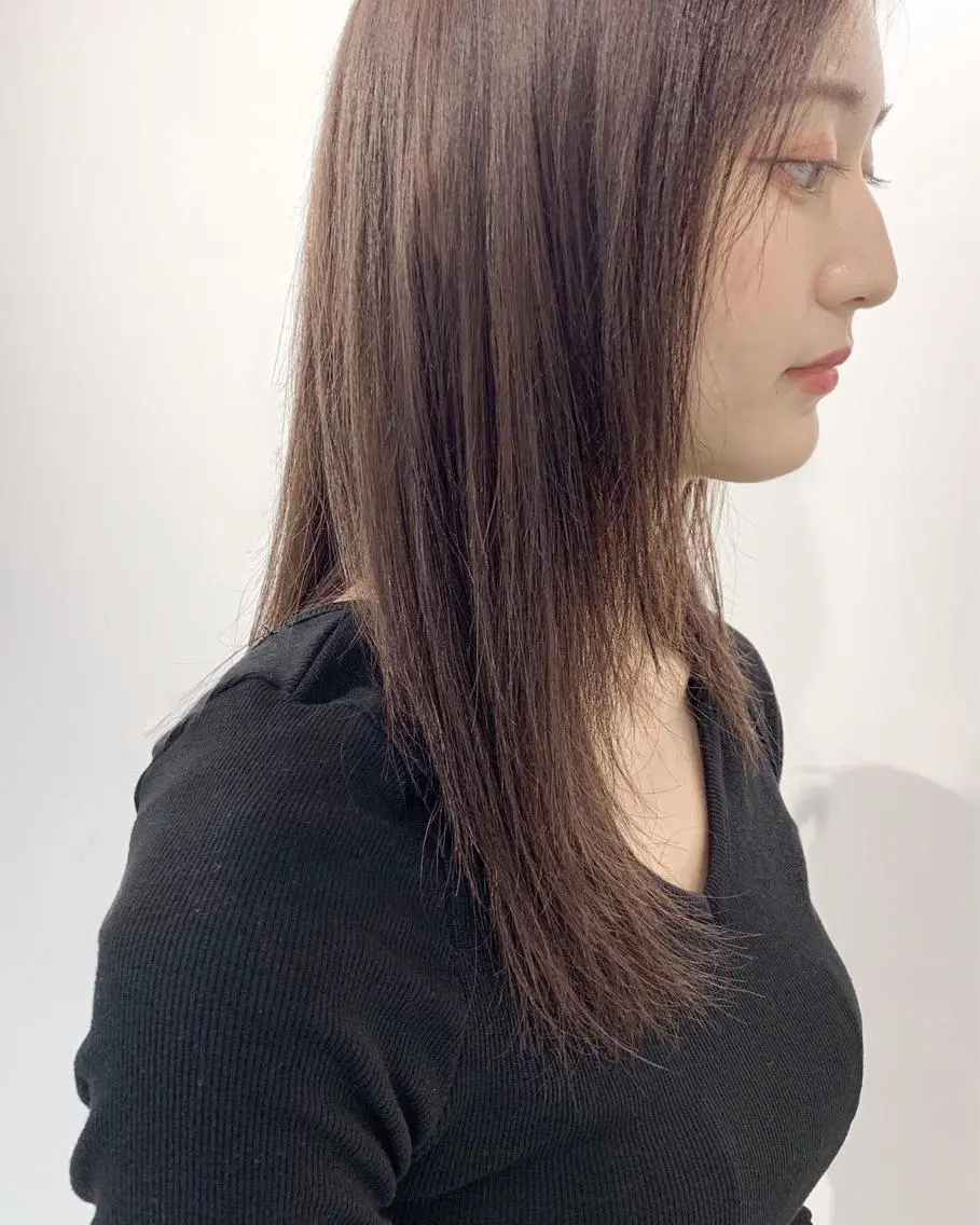 ロング ハイライト 南部 康太のヘアスタイル