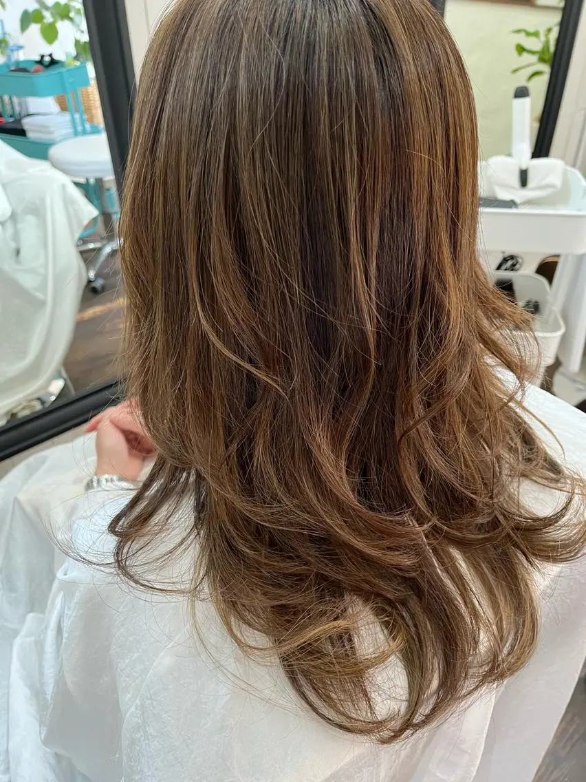 ロング 紙屋 隼人のヘアスタイル