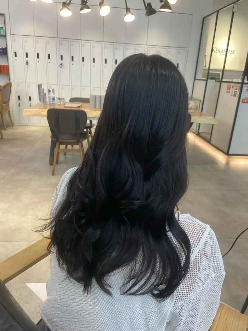 ロング 韓国ヘアメンズ・レデ ィース特化ミクのヘアスタイル