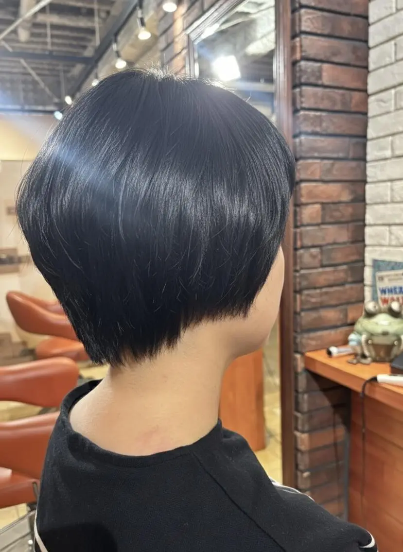 ショート カット トリートメント ヘッドスパ flencia 丸 和博|カットのヘアスタイル