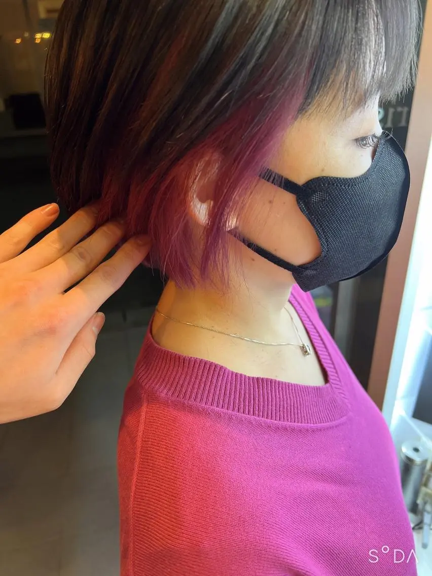 ショート カラー 💎透明感カラー特化 💎TAISEIのヘアスタイル