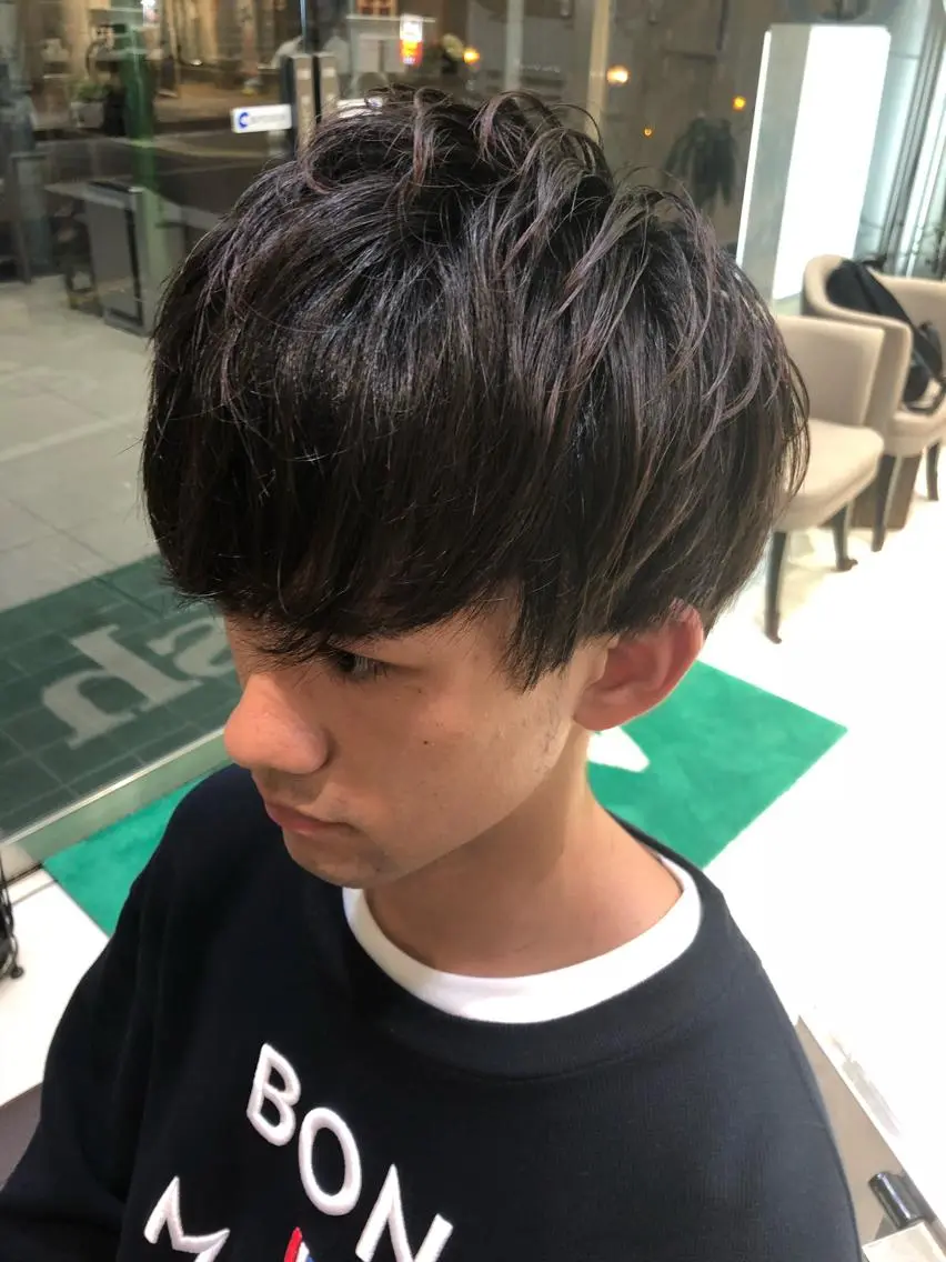 ショート パーマ ヘアアレンジ メンズ 似合わせカット 縮毛矯正 カット メンズパーマ特化/ メッシュ/薫/店長のヘアスタイル