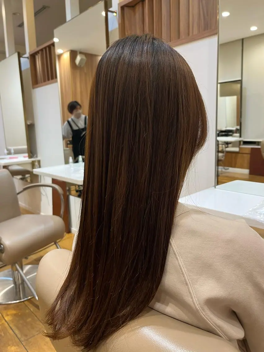 ロング パーマ 門崎未依/レイヤー/ メンズカット🪿🌼のヘアスタイル