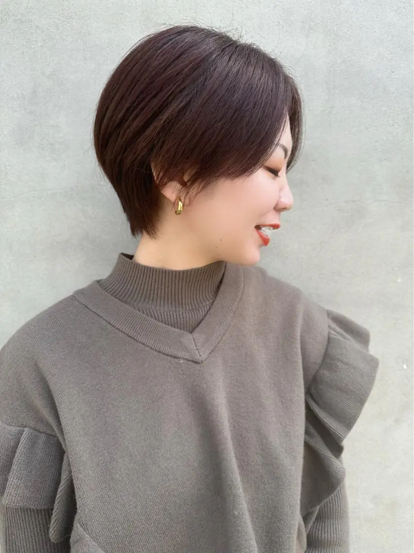 ショート カット ヘアカラー トリートメント 【店長】Lond山本 大輔のヘアスタイル