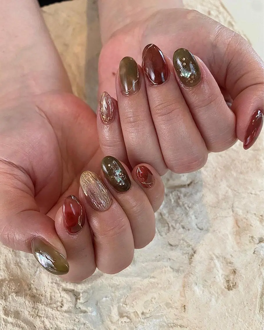 ネイル ハンドネイル and M. nailのネイルデザイン