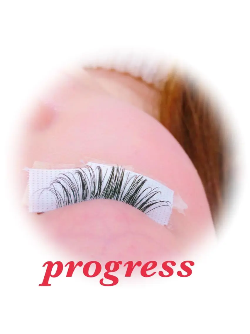 マツエク・マツパ 成人式 progress つくばのマツエク・マツパデザイン