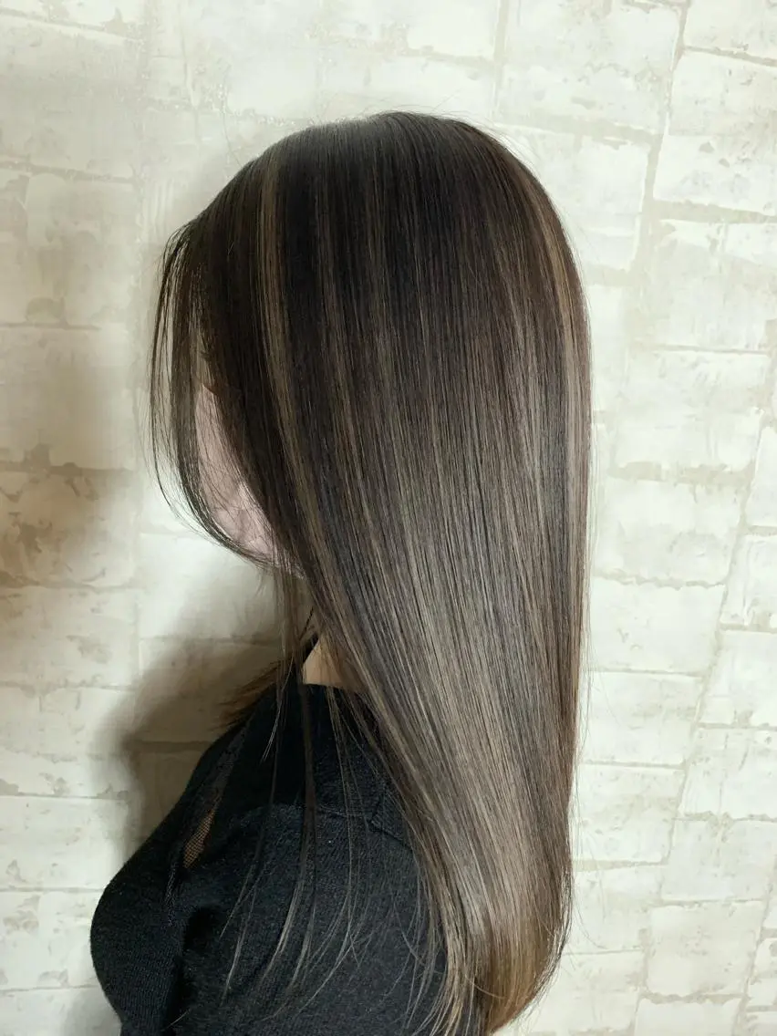 ロング カラー 船津武俊 フナツタケトシのヘアスタイル