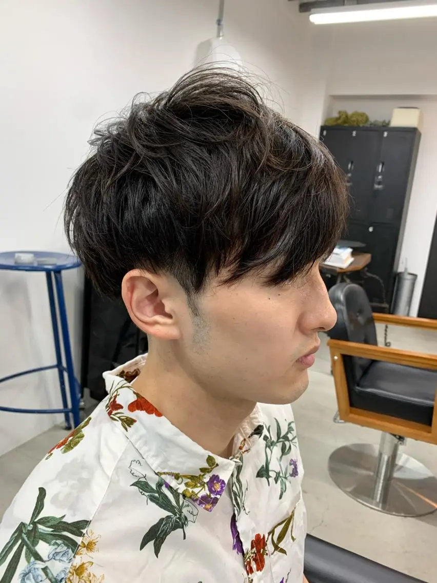 ショート ショートヘア 中村 靖彬のヘアスタイル