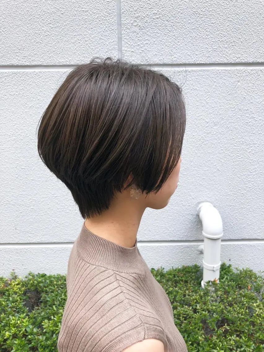 ショート カット 松田 光雄のヘアスタイル