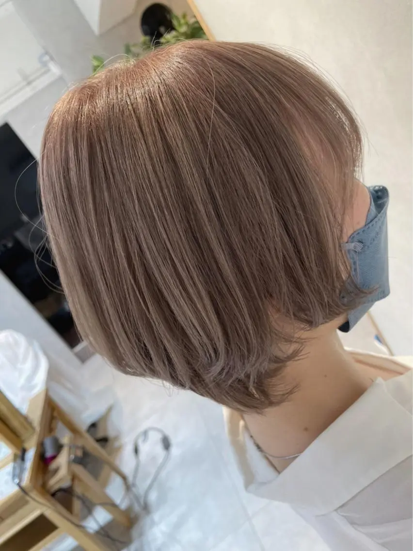 ショート カラー ヘアカラー 【店長】 草間大輔のヘアスタイル