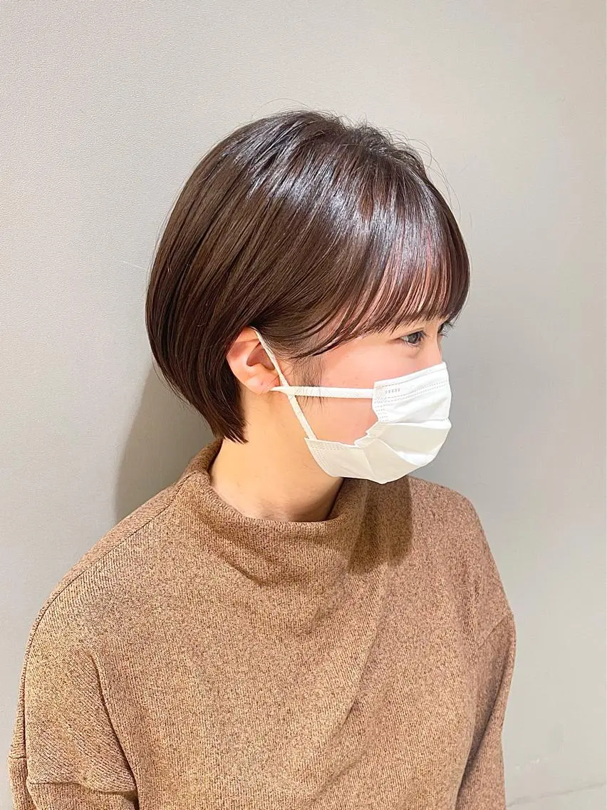 ショート ショートボブ ハンサムショート 丸みショート ボブ ショートヘア 荻窪/ショートヘア✨ ショートボブ長松大哉のヘアスタイル