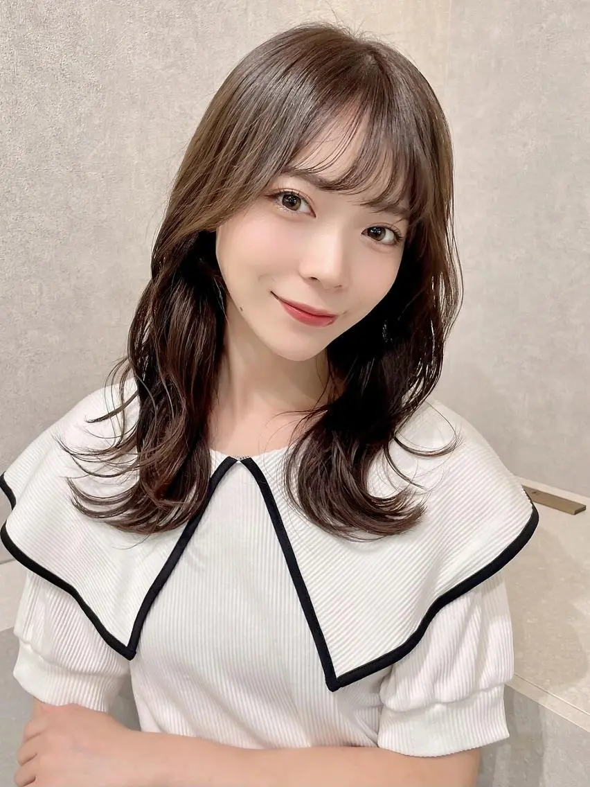 セミロング 再現性重視 👑店長👑間宮👑のヘアスタイル