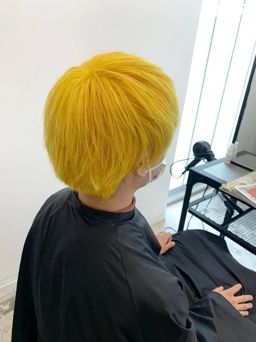 ミディアム メンズ レイヤー🩵透明感 ೀユイ🌙のヘアスタイル