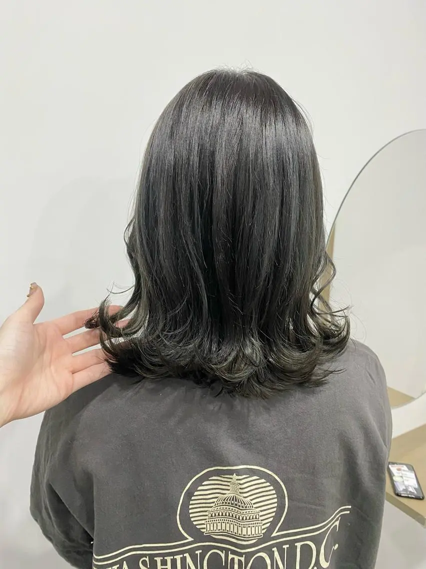 ミディアム カラー ヘアアレンジ ひなの .のその他イメージ
