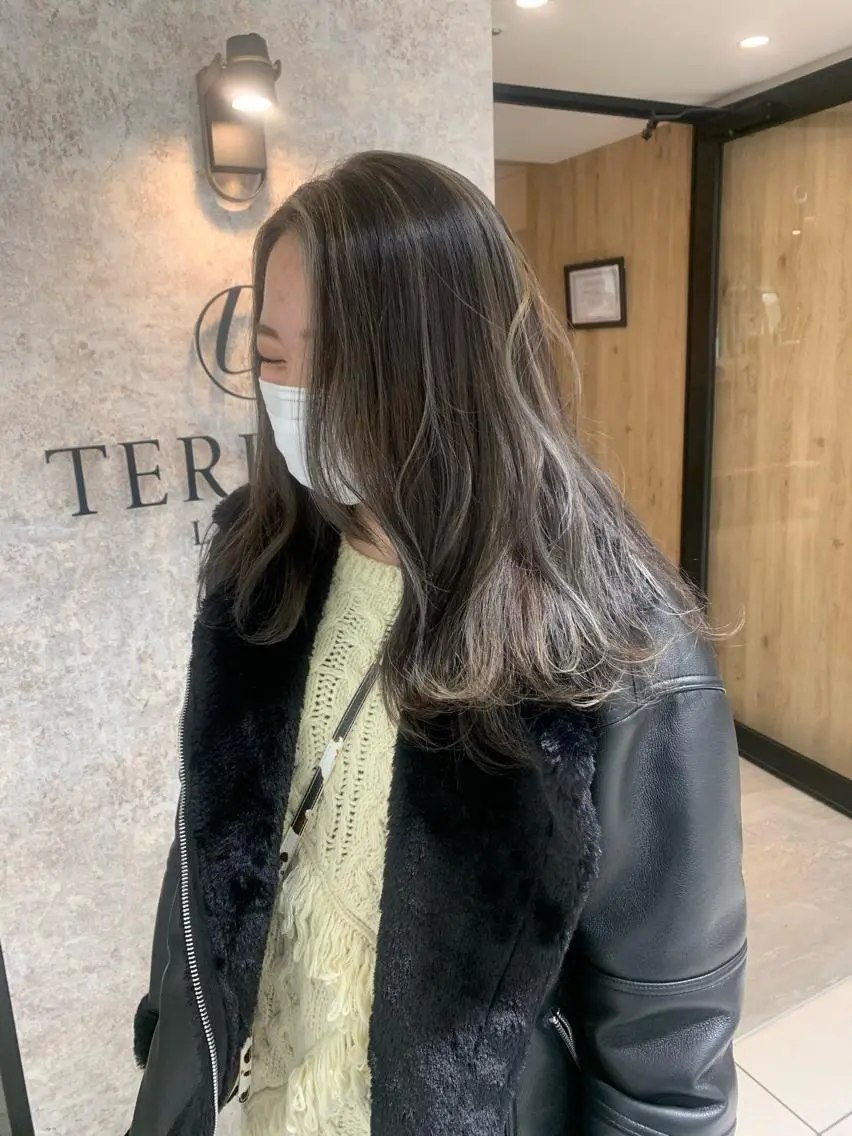 ミディアム 前田 勇貴のヘアスタイル