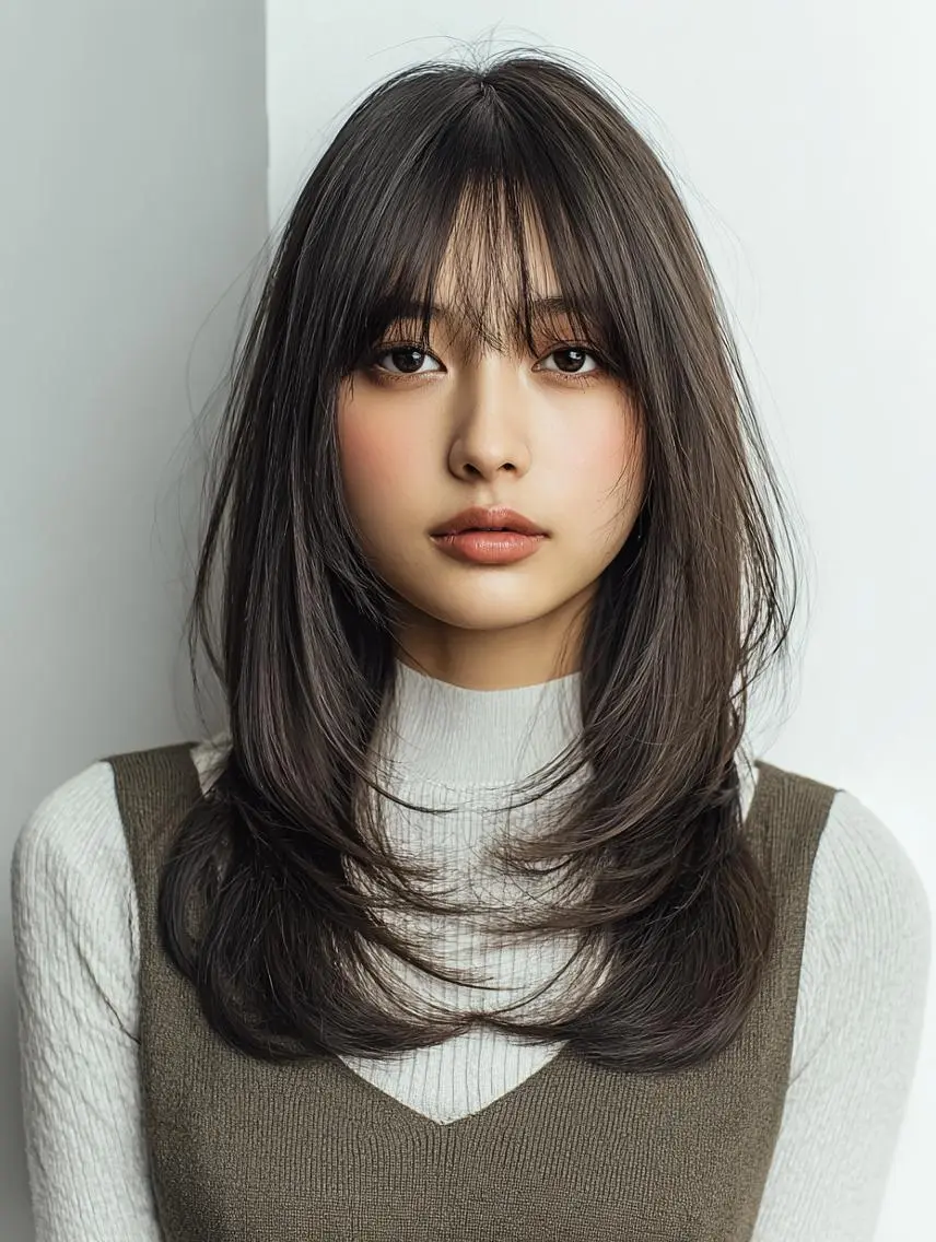 セミロング 艶髪診断で絶対綺麗✨ お悩み解決✨京谷宥✨のヘアスタイル