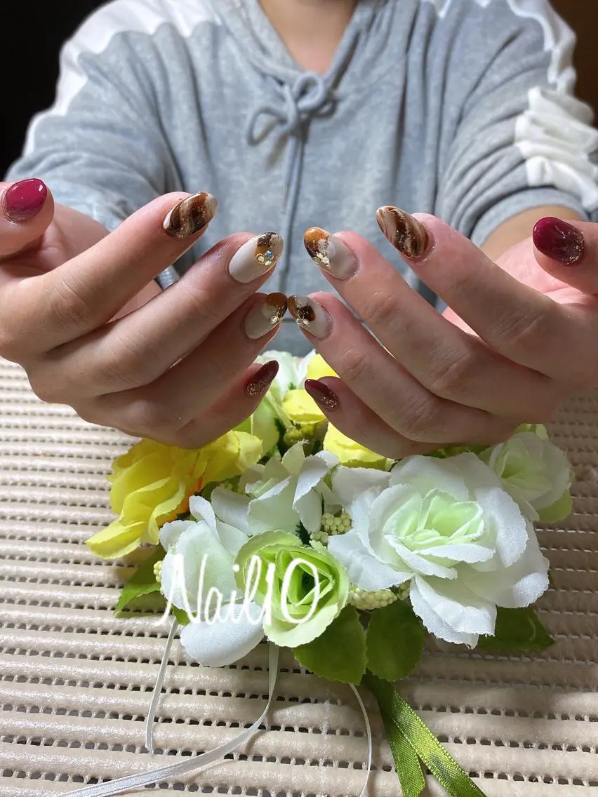ネイル アートネイル シンプルネイル ハンドネイル Nail10 Kakoのネイルデザイン