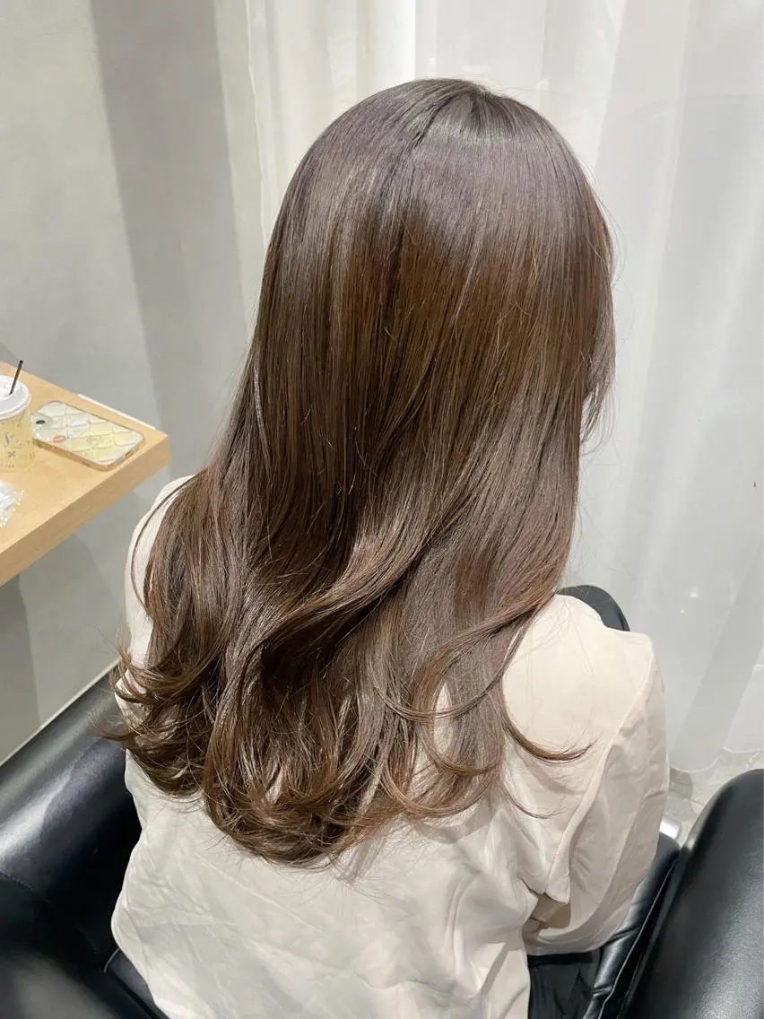 セミロング カラー Grand Link （グランリンク）のヘアスタイル