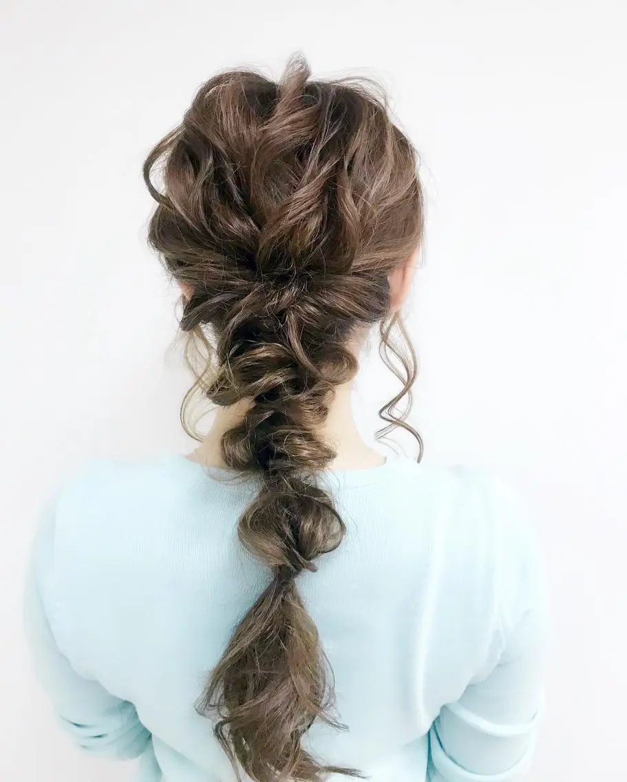ロング カラー パーマ ヘアアレンジ ネイル マツエク・マツパ 吉川 宙翔のヘアスタイル