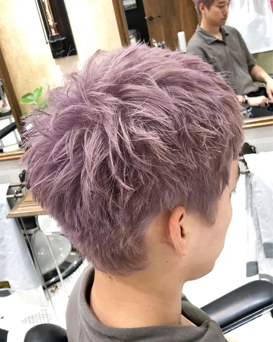 カラー メンズ カット無料/髪質改善 髪質根本改善/艶髪のヘアスタイル