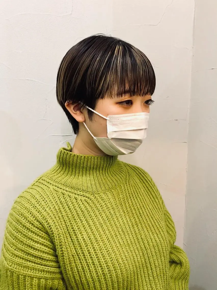 ショート 宮腰 瑠果のヘアスタイル