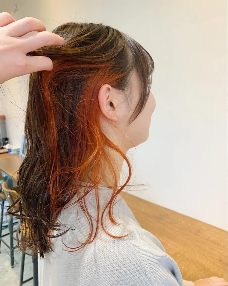 ロング カラー ハイトーン/レイヤー 💜Akaneのヘアスタイル
