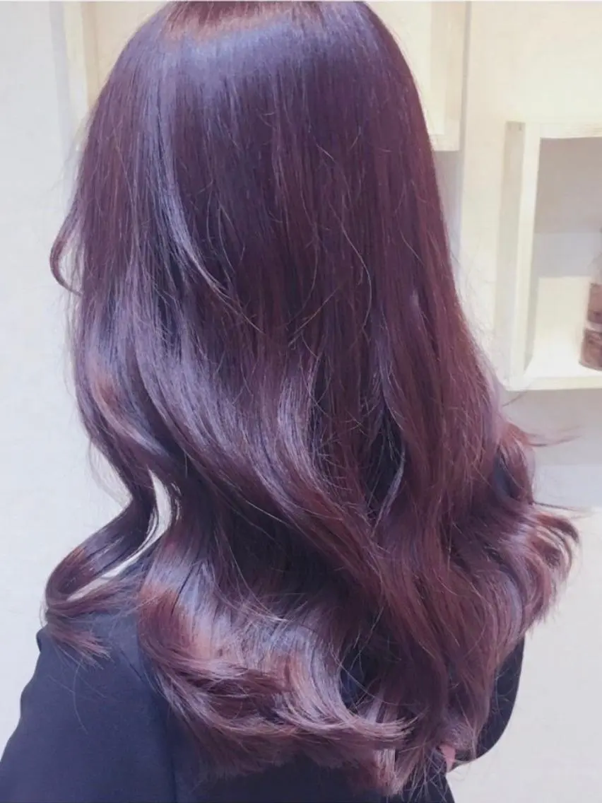 セミロング カラー パーマ ヘアアレンジ セミロングパーマ アディクシーカラー ベージュカラー ブリーチ ケアカラー カット トリートメント ヘッドスパ ヘアケア特化型サロン newi 梅田のヘアスタイル