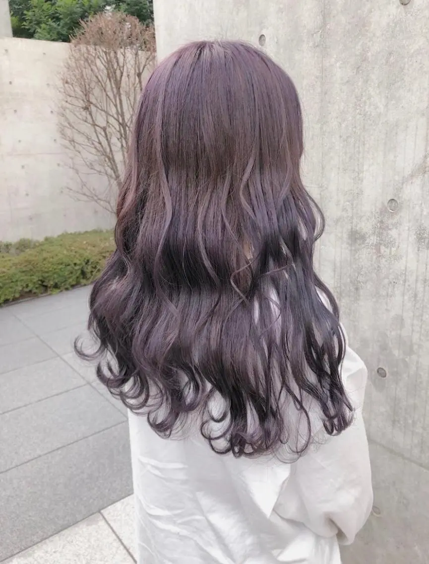 ミディアム カラー アッシュ アッシュグレー ベージュカラー ブリーチ ブルーカラー ヘアカラー トリートメント ヘアセット メンズ特化モテヘア 🌙Nanakaのヘアスタイル