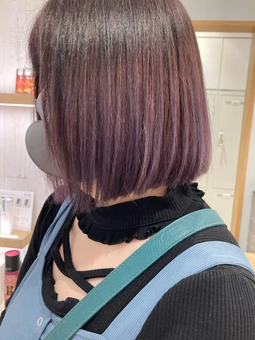 ショート ボブ cyan SANAMIのヘアスタイル