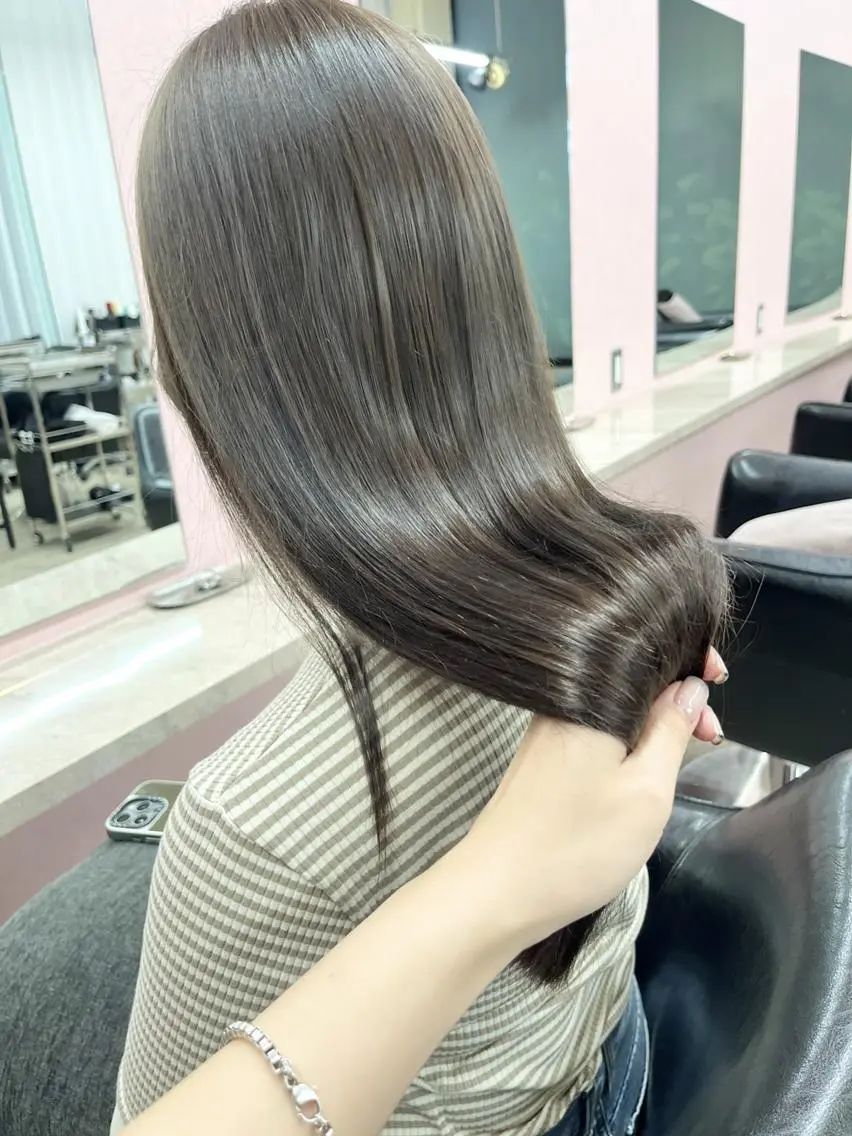 カラー カット 縮毛矯正 MATTY azusaのヘアスタイル