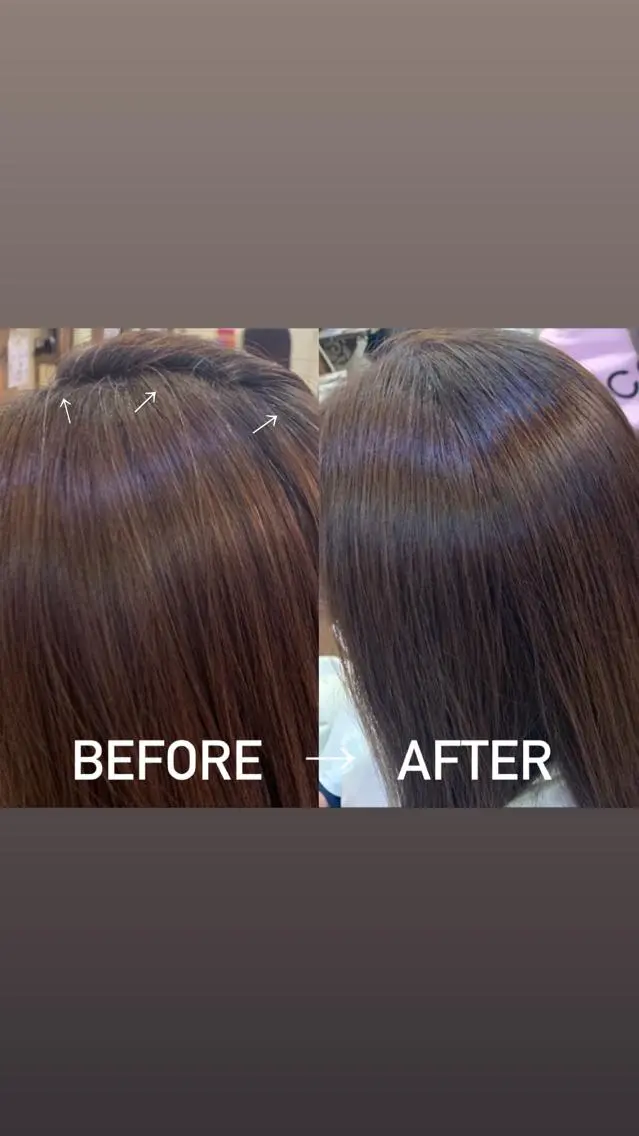ロング カラー 七原 海夕のヘアスタイル