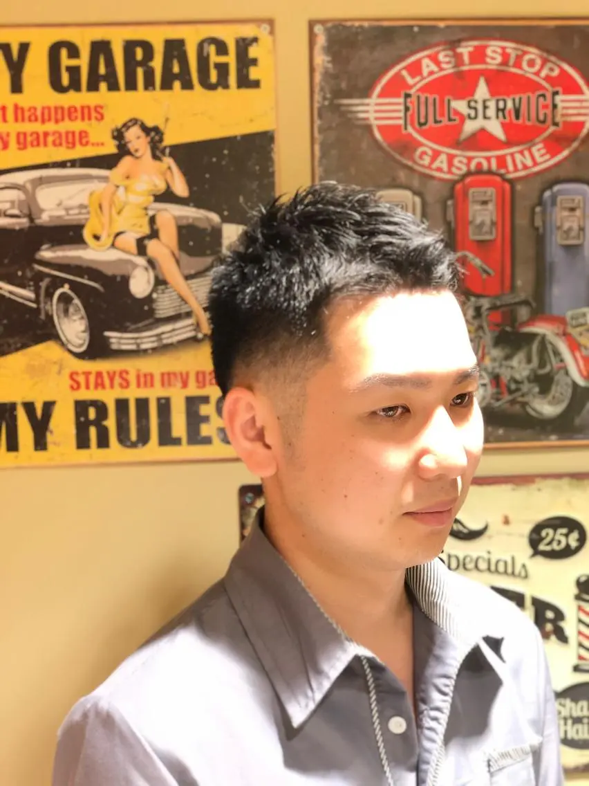 ショート メンズ 【24時まで営業✨】 吉本 成樹のヘアスタイル