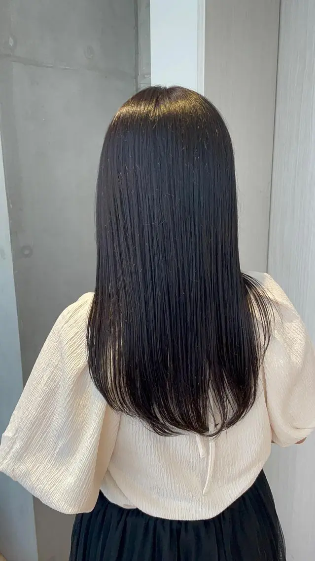セミロング カラー 透明感カラー 🐣Say.ree ひらいで ななみ🐣のヘアスタイル