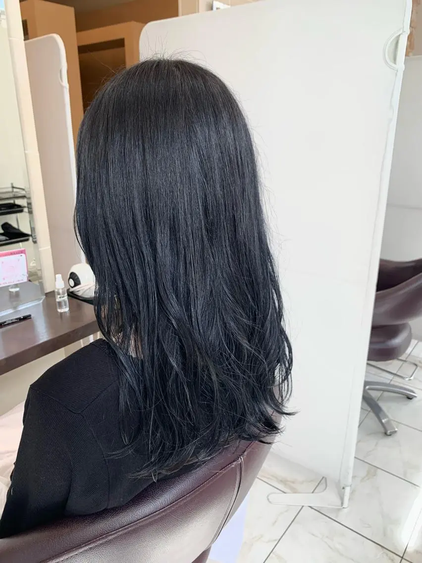 ロング 千葉 香奈のヘアスタイル