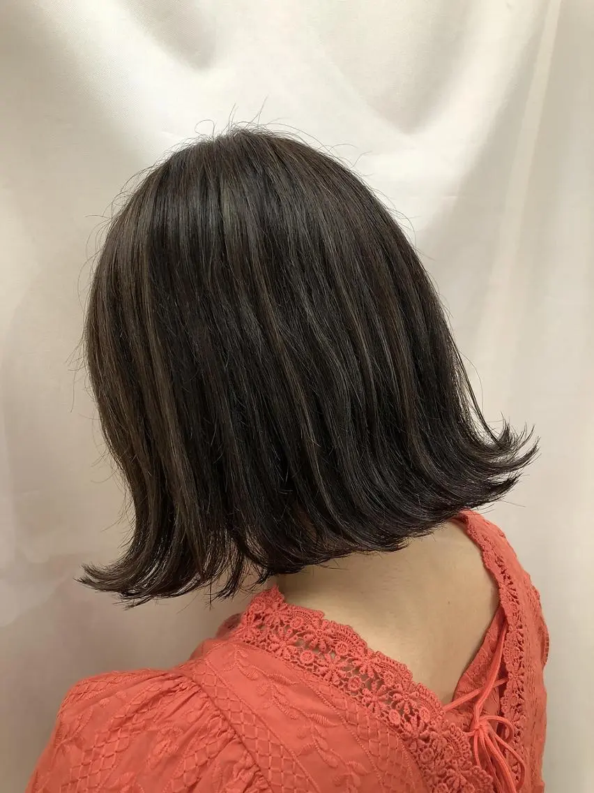 ミディアム 🍀失敗しない 縮毛矯正熊谷竜馬🍀のヘアスタイル