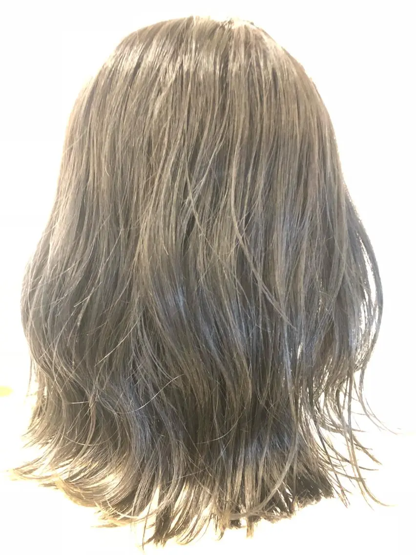 ミディアム カット ヘアカラー トリートメント 小夏の⭐️ パパです⭐️のヘアスタイル