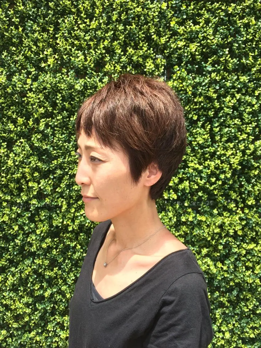 ショート ベリーショート ショートヘア kabe kabeのヘアスタイル