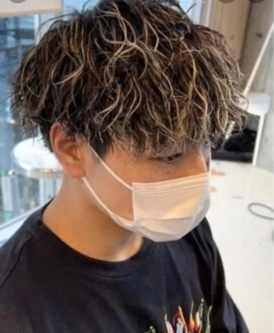 ショート カット パーマ EARTH検見川浜 鈴木学のヘアスタイル