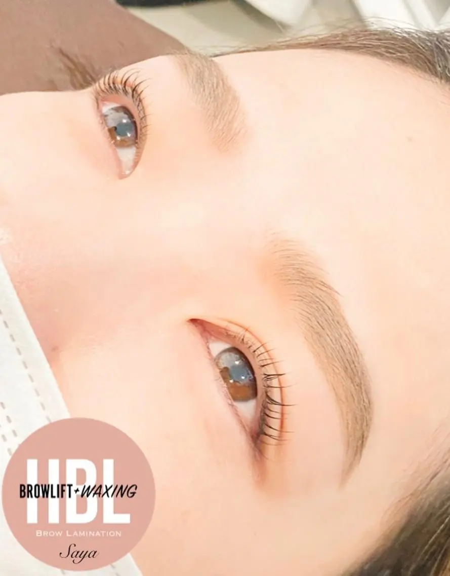 メンズ マツエク・マツパ アイブロウ ハリウッドブロウリフト Attrait Eye☻*Sayaのマツエク・マツパデザイン