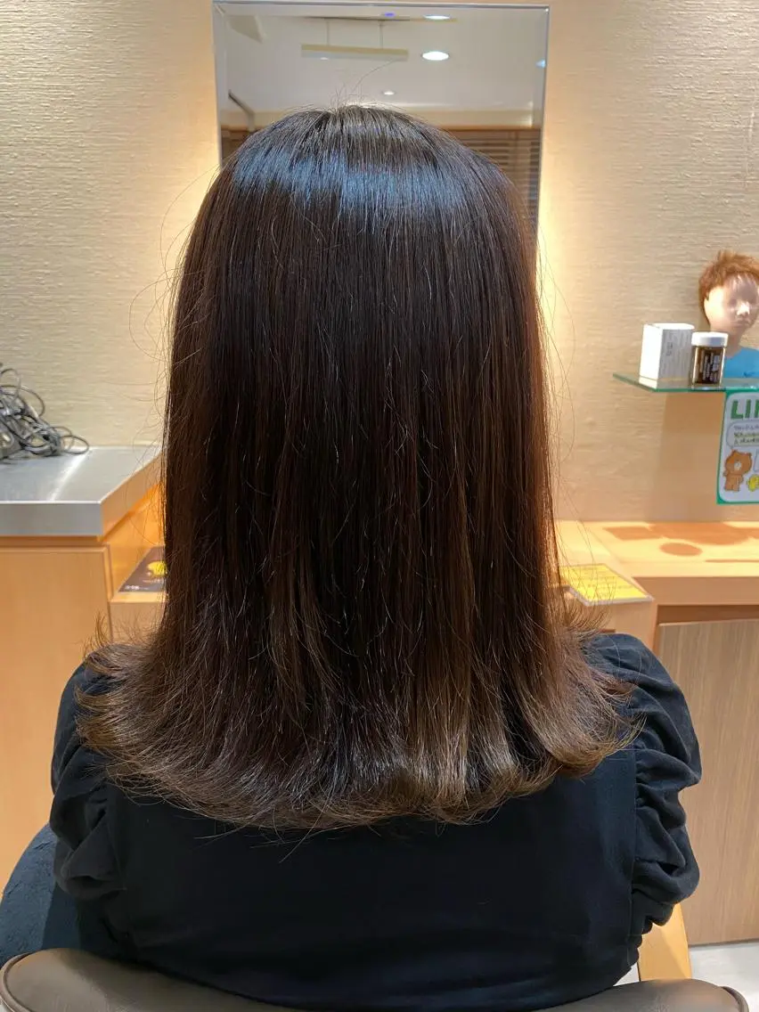 セミロング 🟢NEGi🟣 🫧髪質改善のヘアスタイル